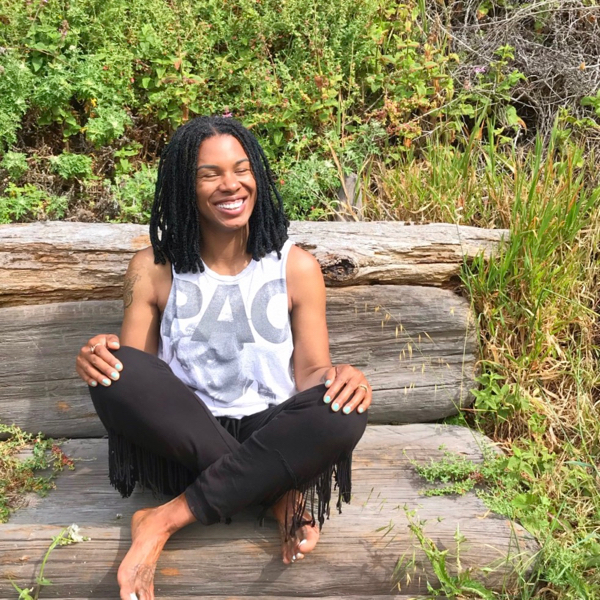 Brandi Jackson, nature, smiling